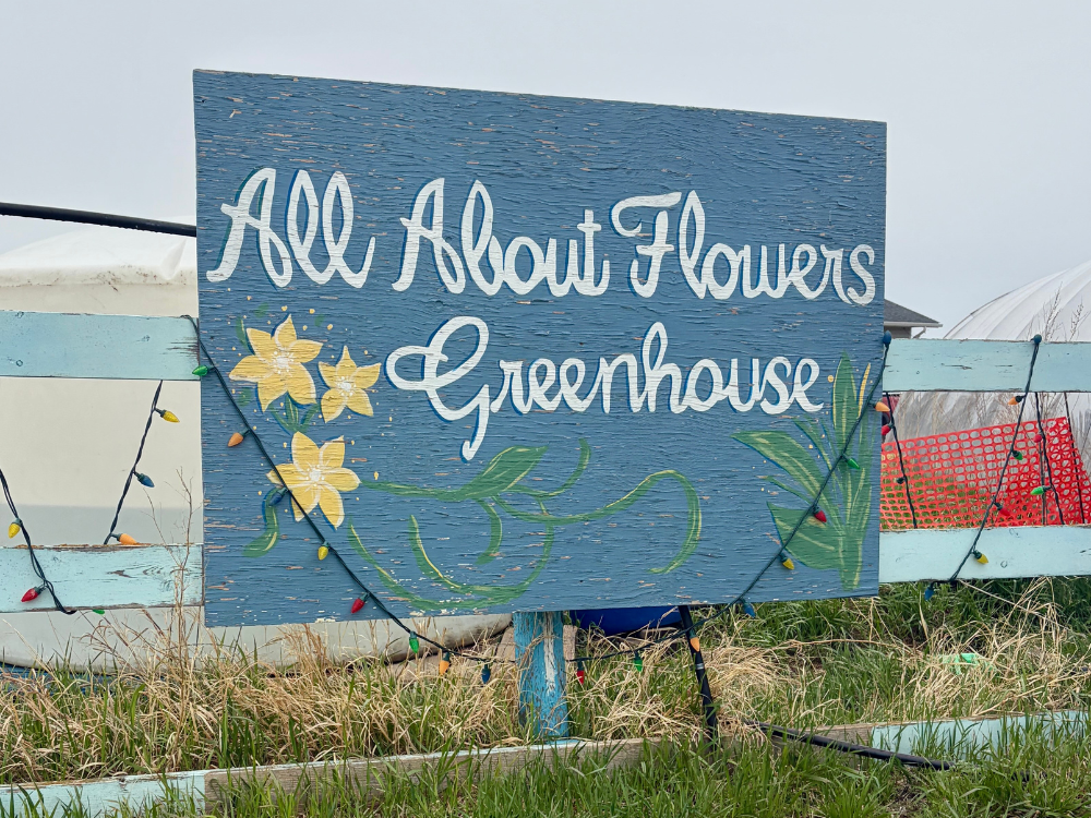 All About Flowers – Sign
